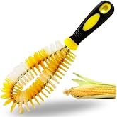 Corn Silk Brush Remover Corn Silk Remover Brush Silking Silker Remove Fruit and Vegetable Cleaning with Handle for Carrots, Potatoes