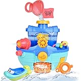 fish and splish boat bath toy