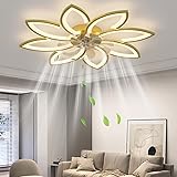 SPEVCH 35" Ceiling Fans with Lights, Modern Ceiling