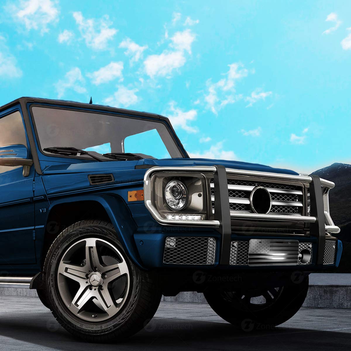 Targa Della Bandiera Degli Stati Uniti - Copertura Italia - Foto 6