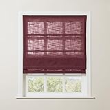 TWOPAGES Linen Roman Shades for Windows Custom