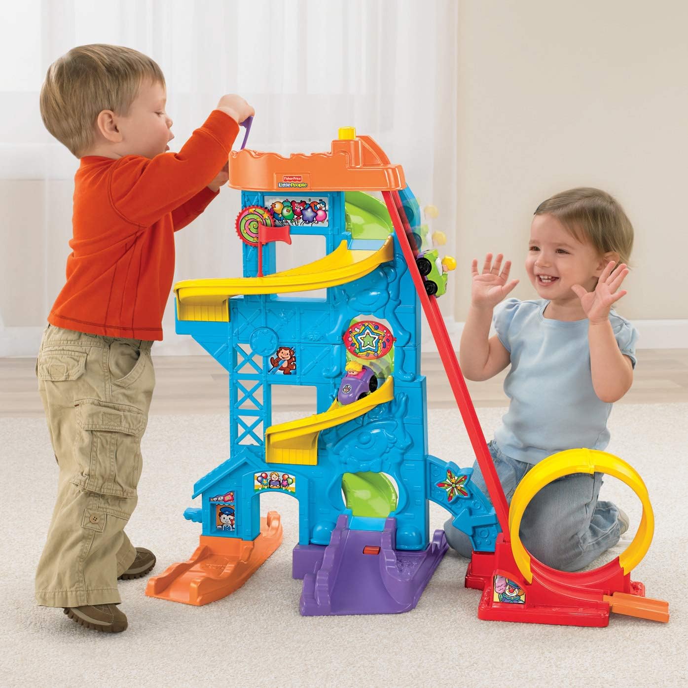 fisher price roller coaster