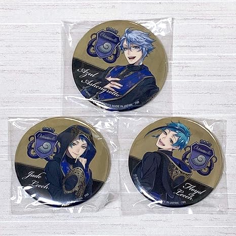 Amazon Co Jp ツイステ 一番くじ 第3弾 I賞 缶バッジ アズール ジェイド フロイド オクタヴィネル ツイステッドワンダーランド 式典服 第三弾 ホビー 通販