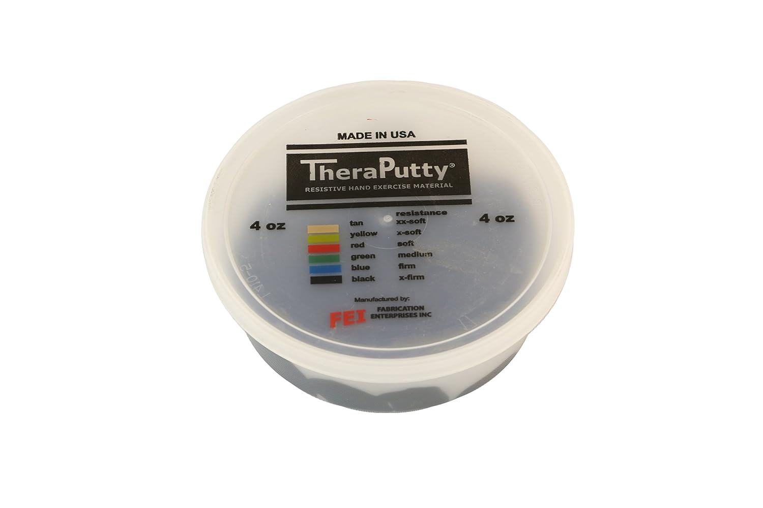 Cando TheraPutty Plus Anti-Microbial, Black: X-Firm, 4 oz: Industrial & Scientific