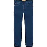 Nautica Boys Pull-on Stretch Denim Jogger-Style Jeans, 5-Pocket Style & Drawstring Closure