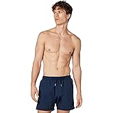 BOSS Mens Metallic Logo Swim Trunks