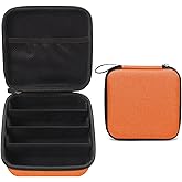 Bukere Travel Sunglasses Organizer Case Adjustable Slot For Multiple Eyeglasses Hard-shell Portable Storage Box for Men Women