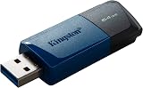 Kingston DataTraveler Exodia M USB 3.2 Gen 1 64GB Moving Cap Black Blue view 4