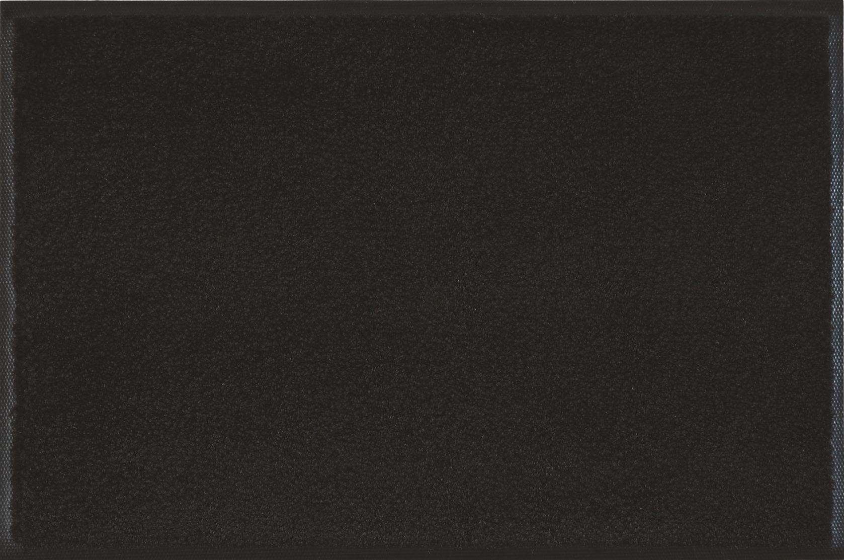 Door Mat Black 75 x 120 cm black