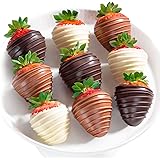 Golden State Fruit 9 Piece Chocolate Covered Strawberries, Berry Bites