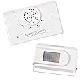 Safeguard Supply Motion Door Chime- Simple To Use 95dB Loud 4000' Range Wireless Motion Detector Door Bell For Business, Ideal Expandable Wireless Doorbell For Office, Business, Retail & Warehouse
