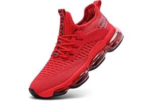 Kapsen Mens Running Shoes Air Cushion Tennis Walking Sneakers Casual Sport Gym Jogging