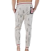 Lazy One Pajama Pants for Men, Cotton Long Johns for Men