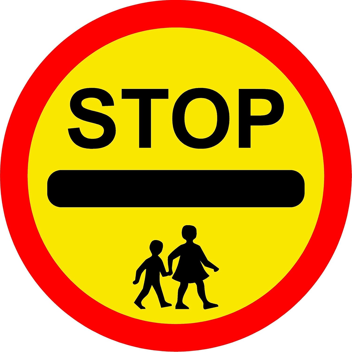 School crossing patrol safety sign 3mm