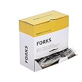AmazonCommercial Take Away Forks, 2 Display Boxes of 125 Individually Wrapped Forks (250 Count)