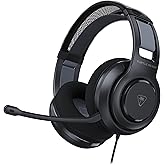 Turtle Beach Atlas 200 Wired USB PC Headset for PC, Gaming Consoles, Xbox, PlayStation, 50mm Nanoclear Drivers, high-Fidelity