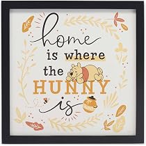 Amazon.com : Disney Winnie the Pooh Home is Where the Hunny Is ...