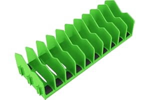 HURRICANE Plier Organizer Rack, 10-Slot Pliers Cutters Organizer Rack with Non-Slip Rubber Base, Keep Pliers Organized in Too