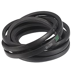 Uxcell 3 Pack B70 Classic V-Belt, 73" Outside