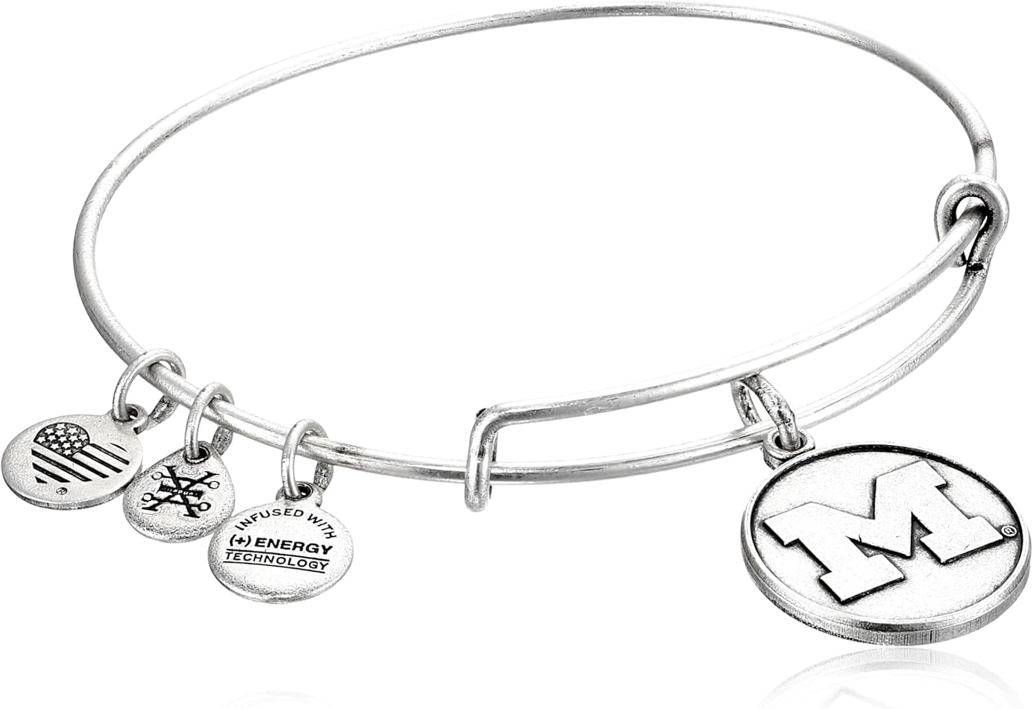 Alex and Ani University of Michigan Rafaelian Bangle Bracelet