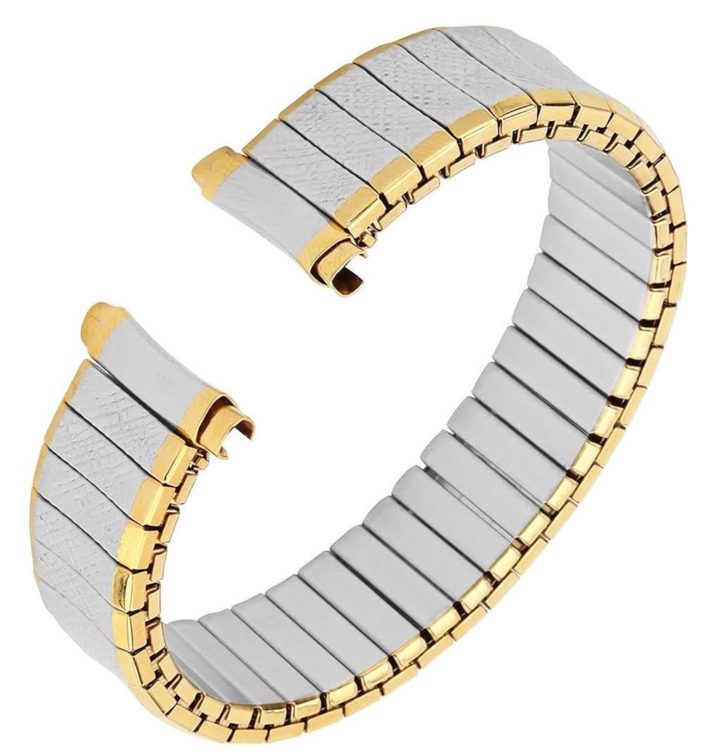 Amazon.com: Mens Stainless Steel Stretch Watch Band, Flex Radial ...