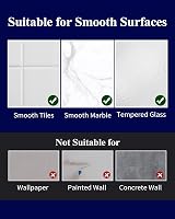 Kitsure 2 Pack Rustproof Shower Caddy Large Shelves Drill-Free 4 Hooks Black view 8