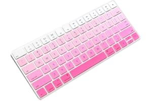 ProElife Ultra Thin Silicone Keyboard Protector Cover Skin for Apple Magic Keyboard & Magic Keyboard 2 (U.S Version, Model: M