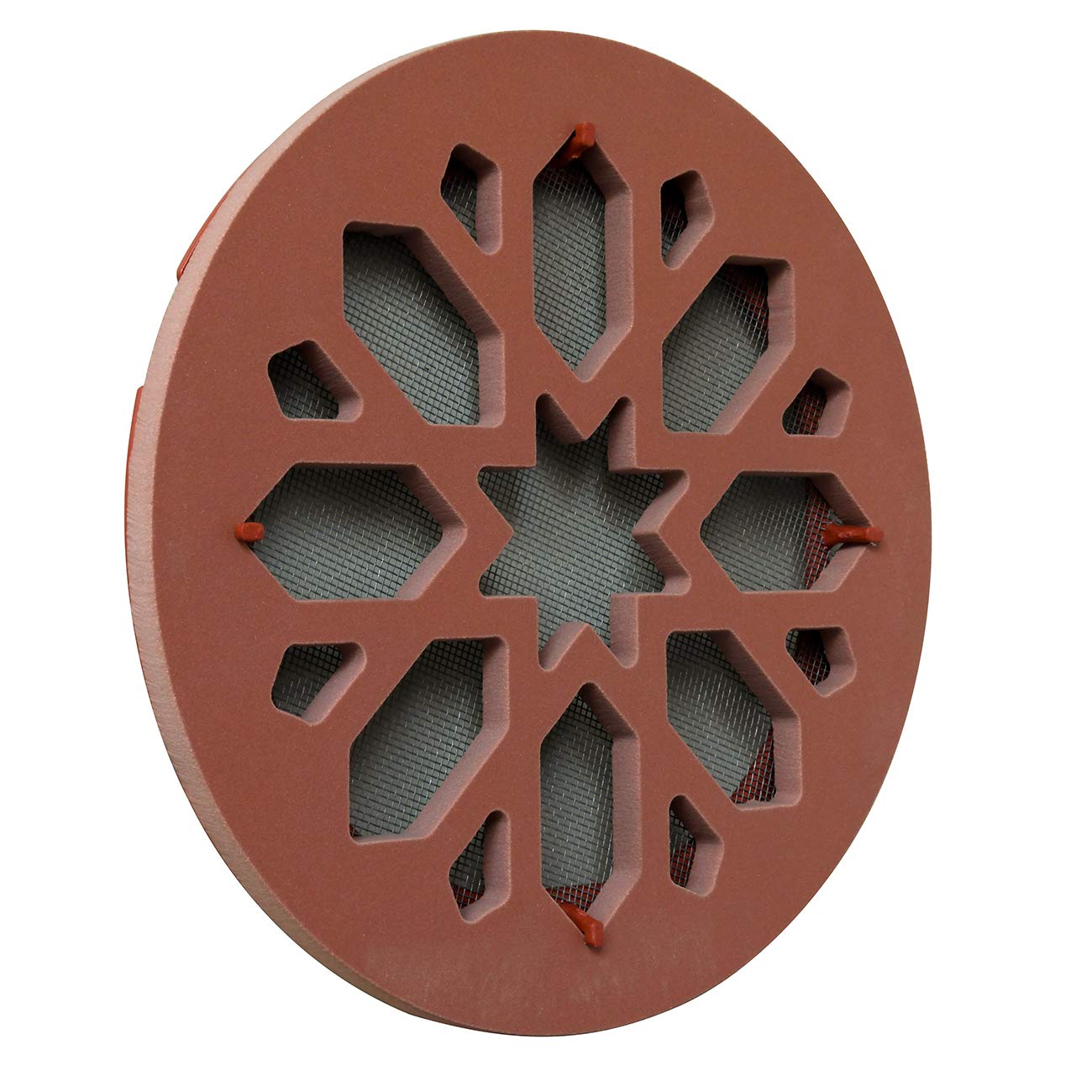 The CERGDSCTX Ventilation Grille Round Ceramic Stoneware Cooked, to be Overlapped.