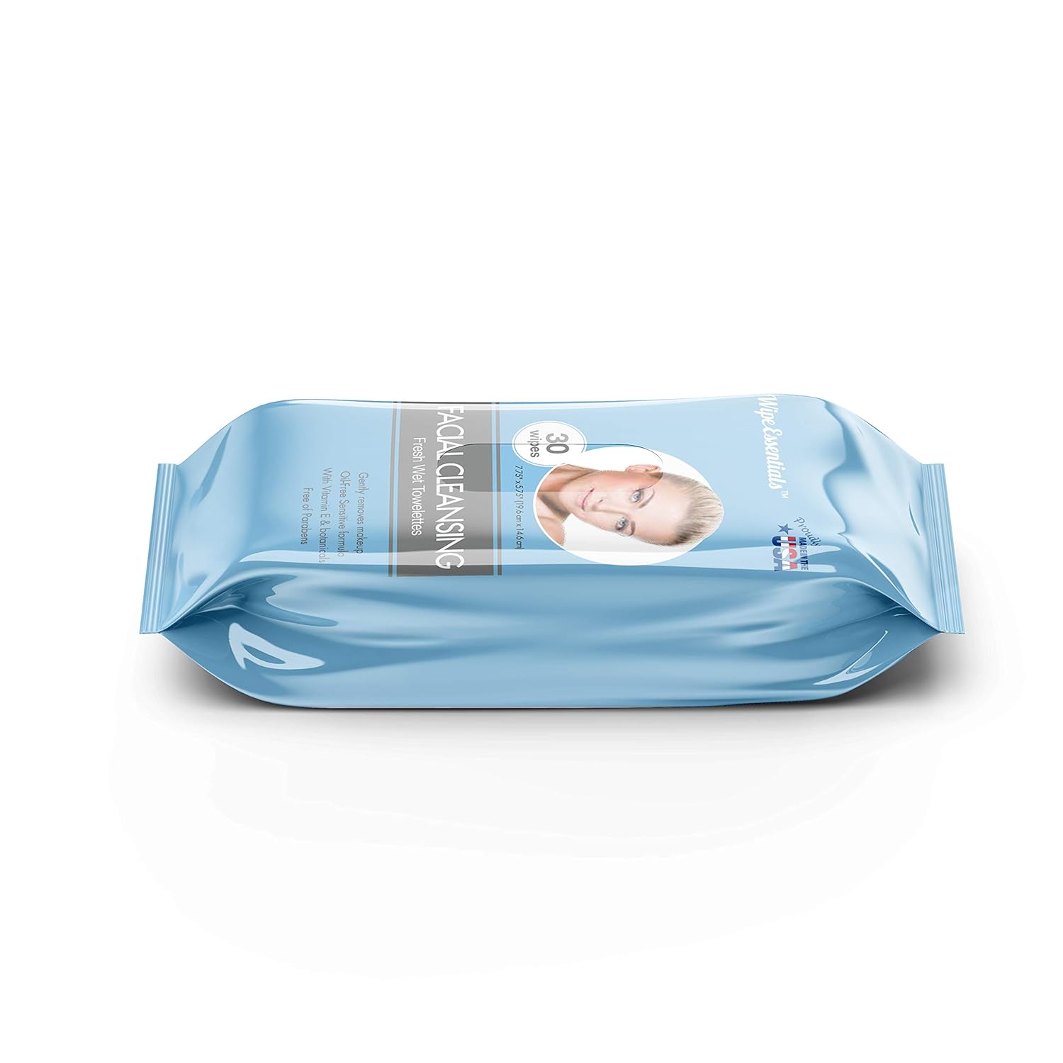 Diamond Wipes Oil Free Facial Cleansing Wipes 30 Count x 12 Packs (Total 360 Wipes) Gently Remove Makeup, with Vitamin E and Botanical Extracts: Beauty