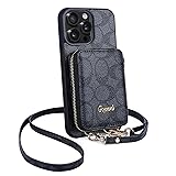 gopart Crossbody Leather Phone Wallet Cases with