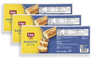 SCHÄR Schar Dr Baguettes (Baquettes) Gluten Free, 12.3oz, Pack of 3, 12.3 Ounce