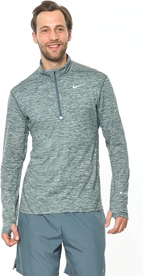 nike dri fit element half zip mens