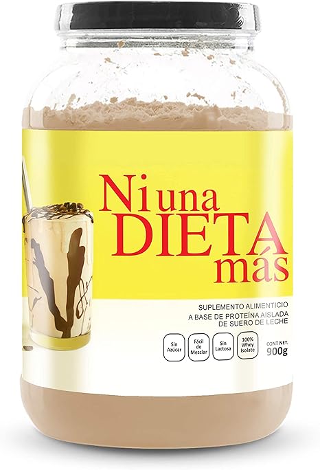 NI UNA DIETA MÁS - proteína whey isolate (delicioso chocolate) 0 ...