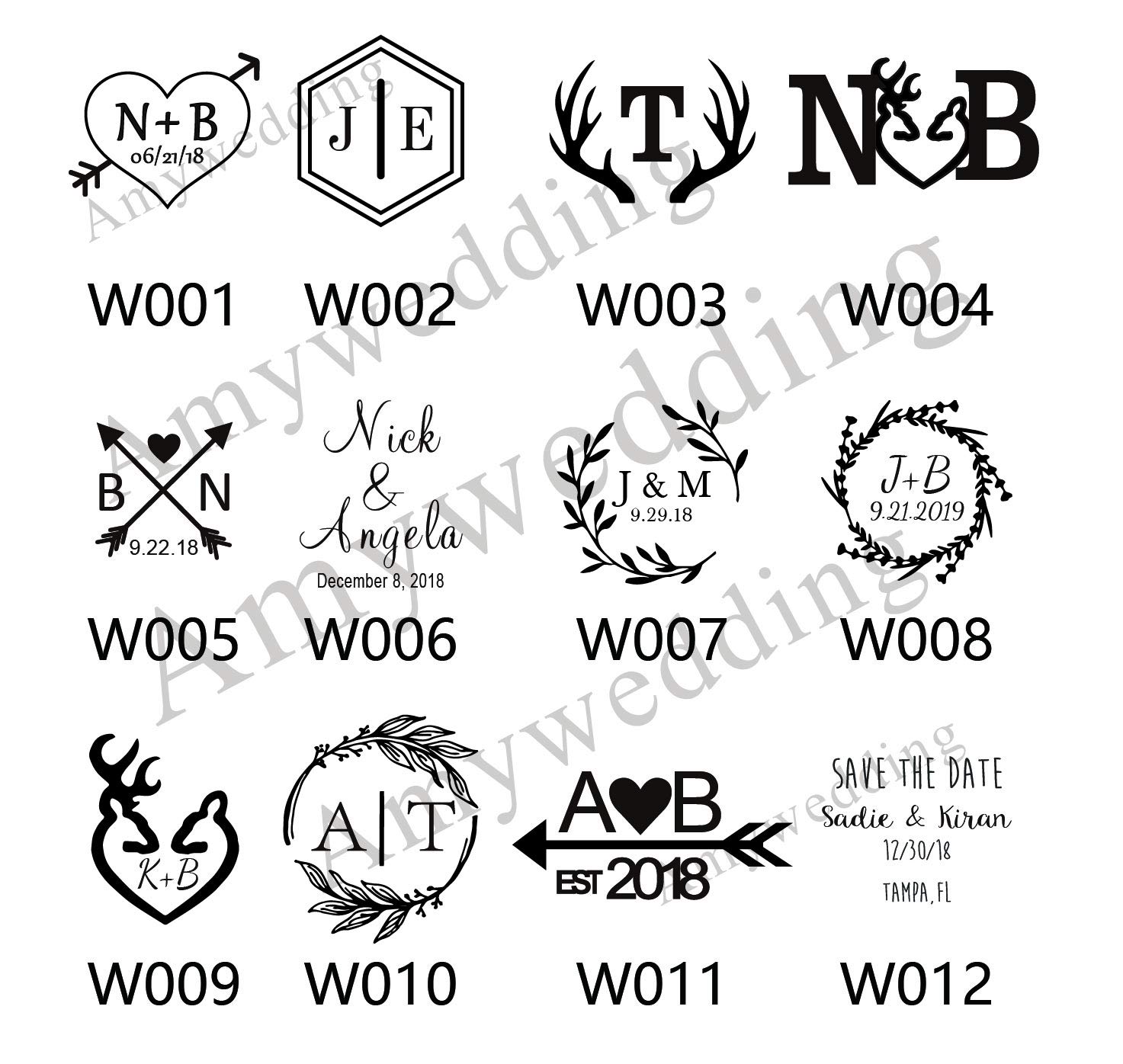 Custom Logo Wood Branding Iron, Leather Iron Stamp,Wood Iron/Wedding Gift,Handcrafted by Design (1