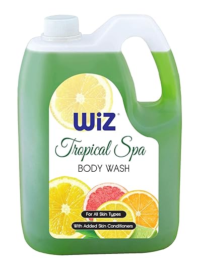 wiz LIQUID SOAP Tropical Spa Moisturizing Body Wash, 5 L