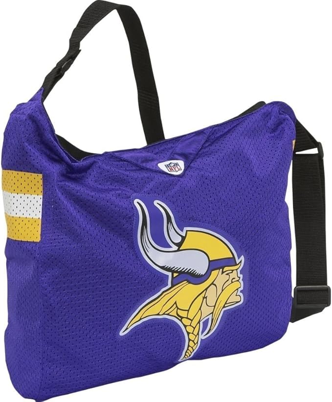 NFL Team Logo Jersey Style Purse With Adjustable Strap (15