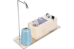 Automatic Bobbin Winder, 110V Electric Bobbin Winders for Sewing with Spool Thread Stand for Brother Babylock Singer Janome H