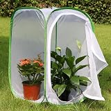 TSLBW Insect Butterfly Habitat Cage Large 40x40x60cm Collapsible Pop-Up view 5