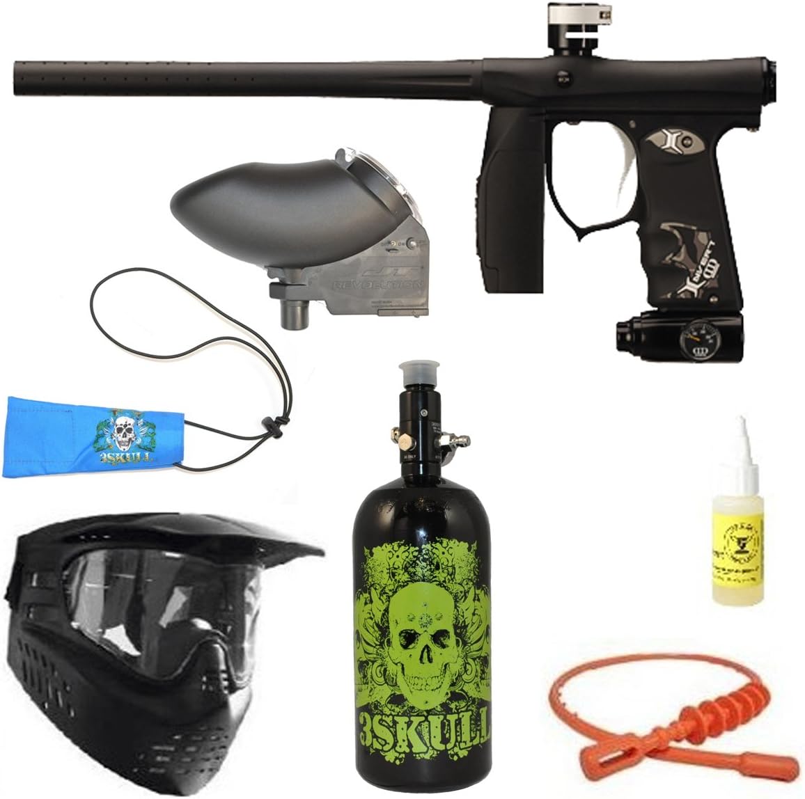 Invert Mini Paintball Marker Gun 3Skull Nitro Package