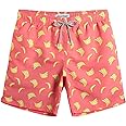 maamgic Mens Swim Trunks Quick Dry Swim Shorts with Mesh Lining Funny Swimwear Bathing Suits 7inch