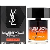 Yves Saint Laurent La Nuit De Lhomme Eau De Parfum Spray For Men (New 2019 Launch), 3.3 Ounce