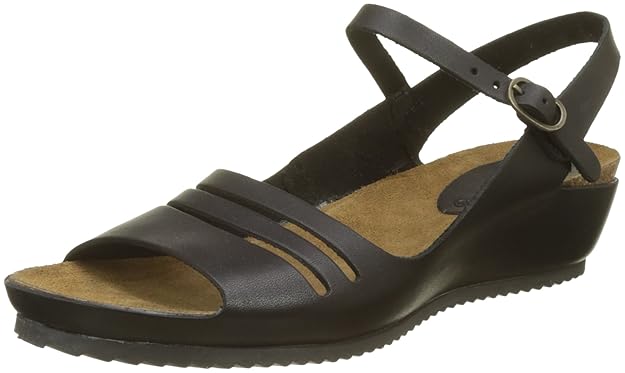 Kickers Damen Tokimas Peeptoe Sandalen Braun