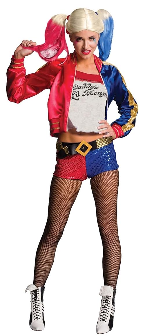 Rubies DC Villains Suicide Squad: Harley Quinn Costume for Adults, Women's Large Multi