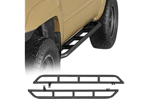 Hooke Road 4Runner Rock Sliders Tube Rocker Guard for 2003-2009 Toyota 4Runner 4th Gen, Tubular Side Door Armor Rails Running Board Nerf Bars