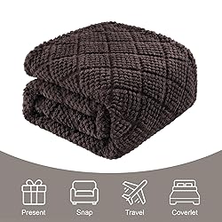 Whale Flotilla Fuzzy Fleece Throw Blanket for