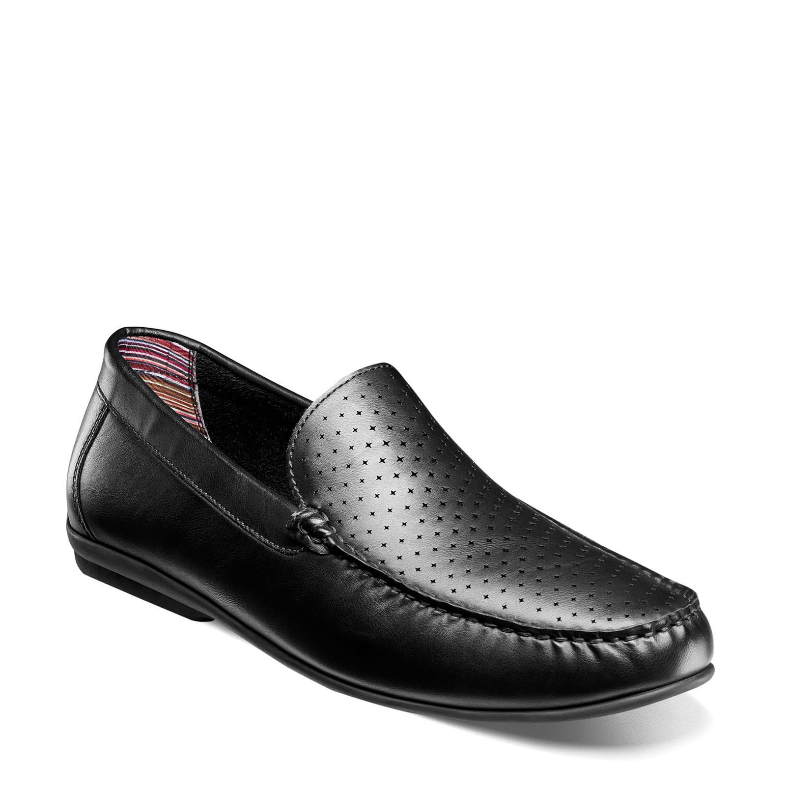 Stacy Adams Men’s Conroy Moc Toe Driver,Black,7.5M
