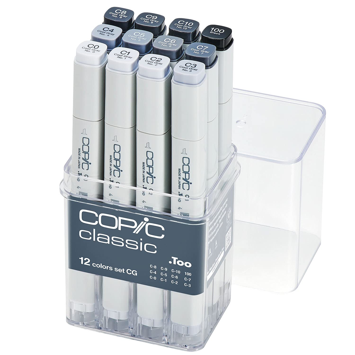 Photo 1 of Copic Markers 12-Piece Cool Gray Set
