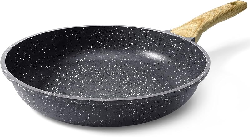 GiPP Nonstick Skillet Frying Pan 24cm Grey Granite PFOS PFAS Free