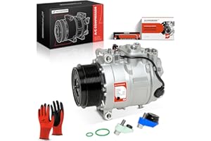 A-Premium Air Conditioner AC Compressor with Clutch Compatible with Mercedes-Benz GL320 2007-2008, R320 ML320 2007-2009, ML35