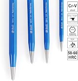 S&R Centre Punch Set 4-Piece 3 4 5 6 mm CRV German Made view 2